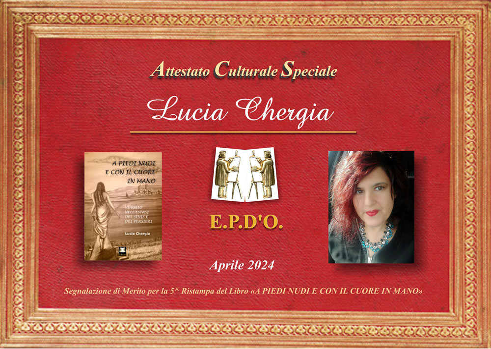 EPDO - Attestato Speciale Lucia Chergia